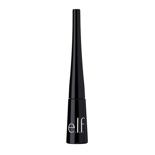e.l.f. Expert Liquid Liner, Smudge-proof, Buildable, Long-lasting, Enhances, Defines, Jet Black, Precision Brush 4.2ml