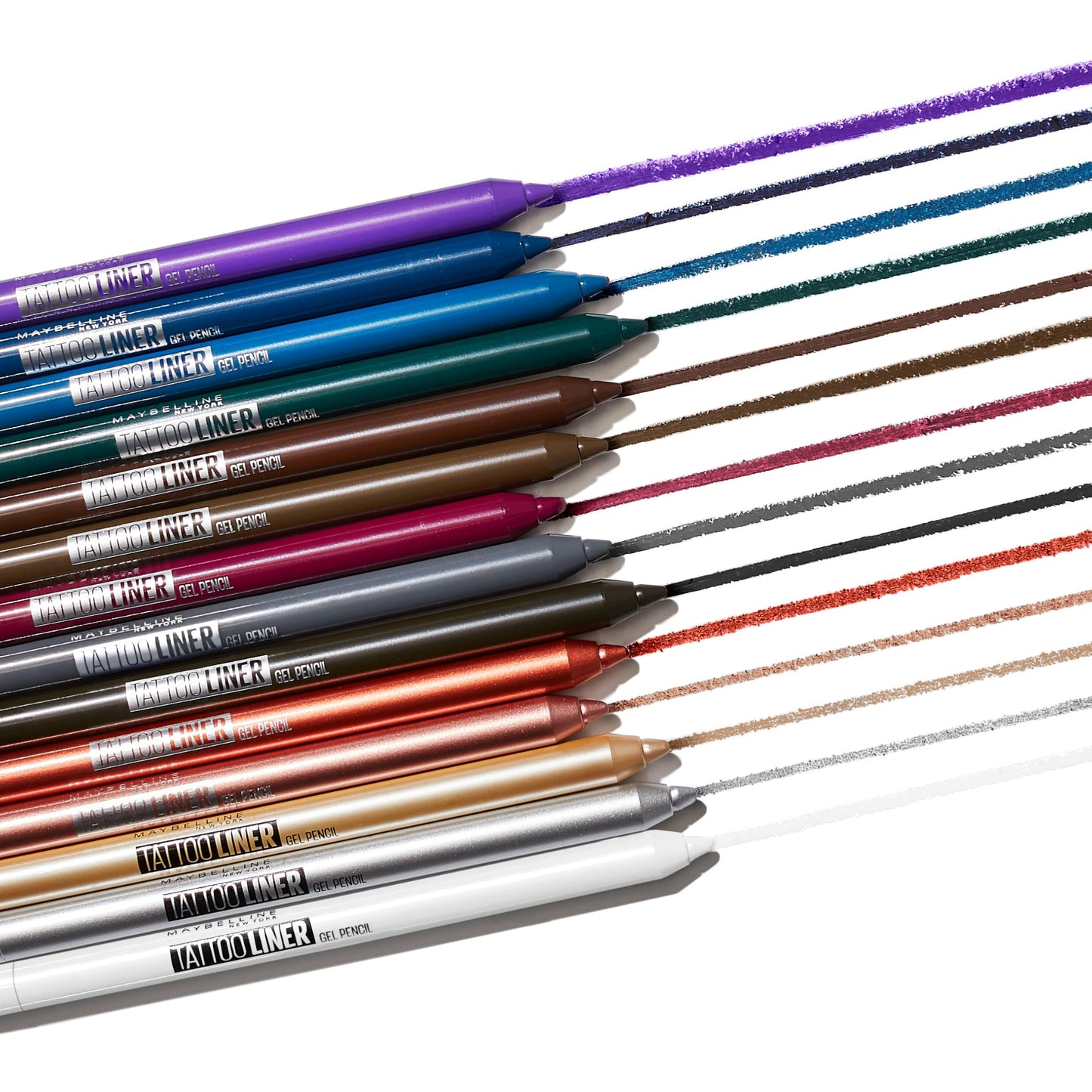 Maybelline Gell Pencil Liner, Tattoo Eye Liner Quick Drying Eyeliner, Waterproof & Smudge-Proof – Semi-Permanent Tattoo, Long-Lasting Sharpenable with Built-in Sharpener, Shade: Deep Onyx